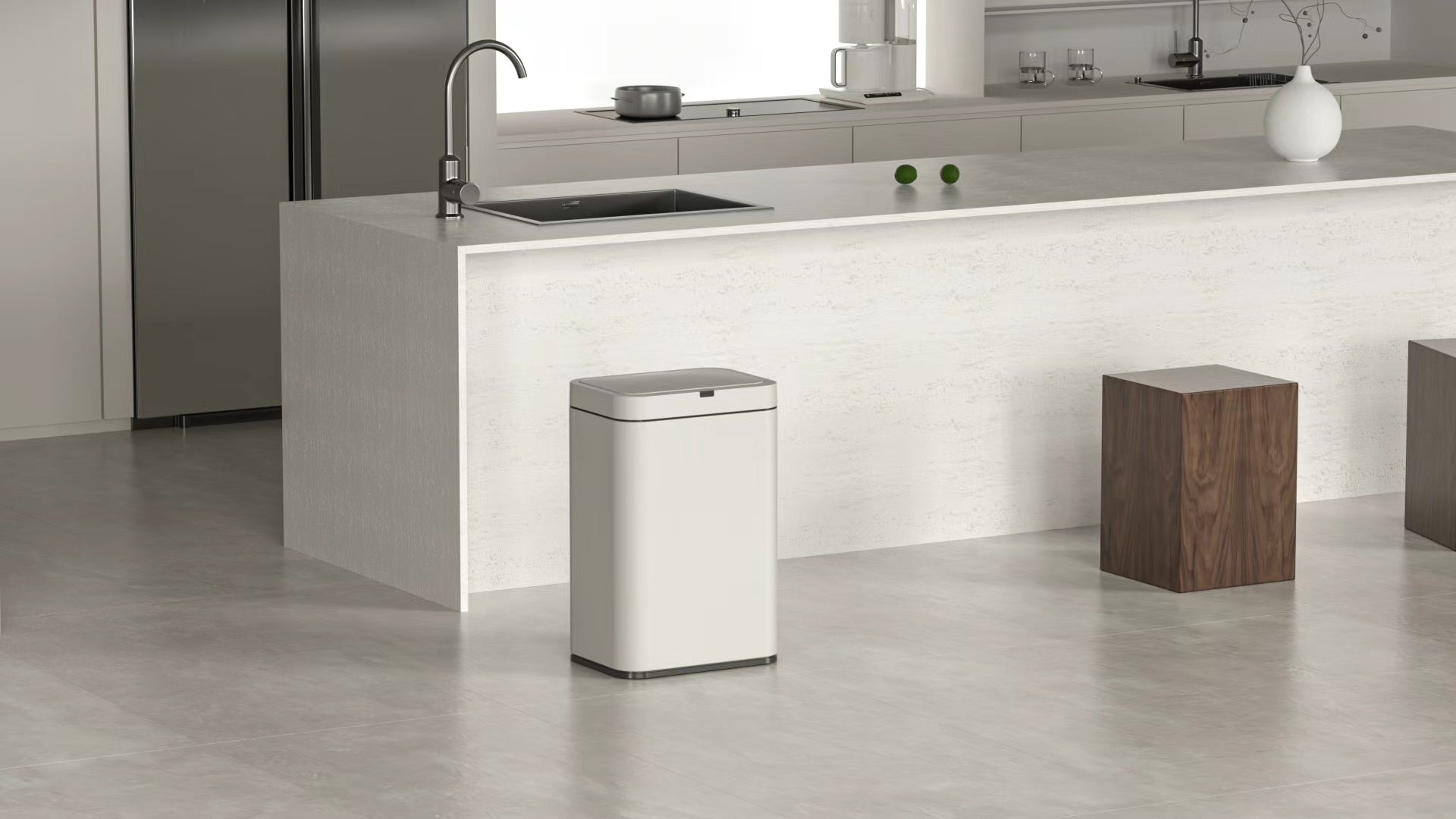 Touchless Bin White (20L)