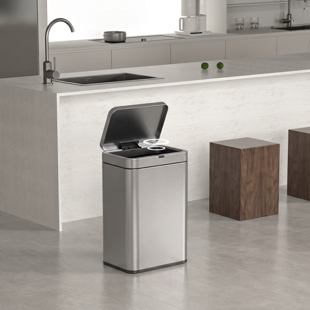 Touchless Bin Silver (20L)